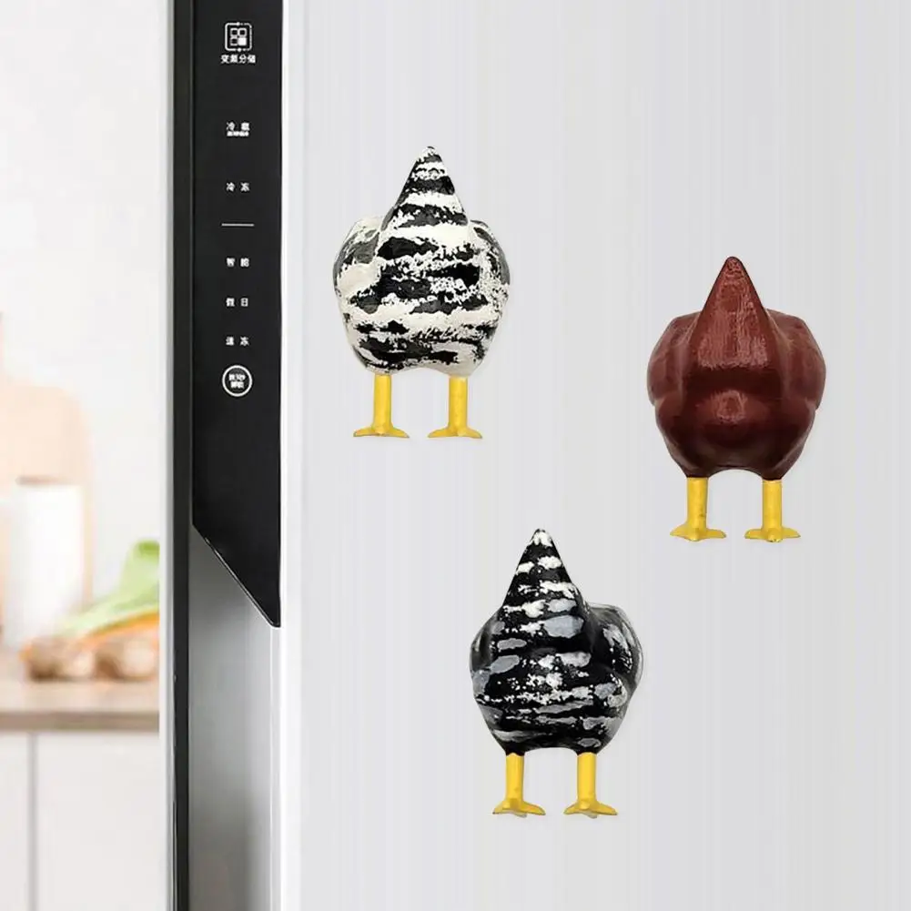 

Fridge Magnet Funny Butt Design Lightweight Wacky Styling Fridge Magnet Synthetic Resin Fridge Sticker Household Supplies