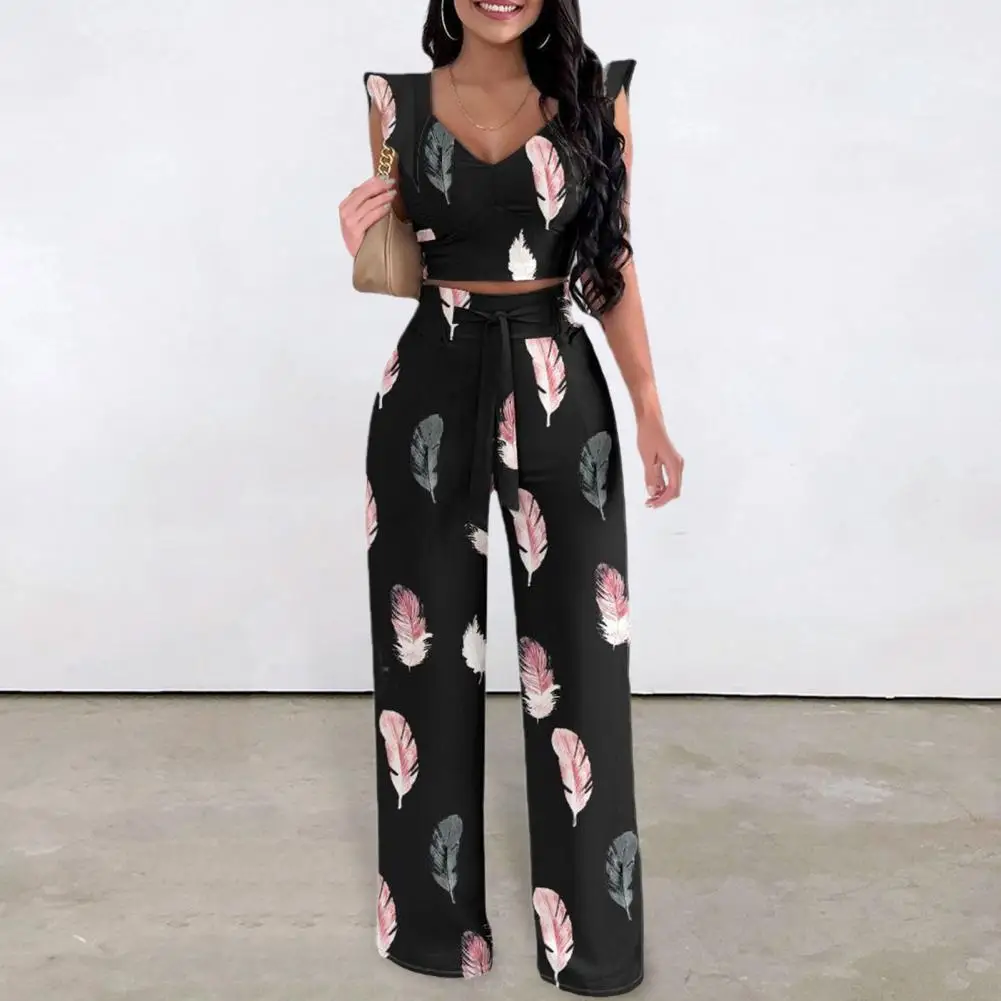 Модный женский комбинированный топ с блестками рубашка Pnats костюм летающим