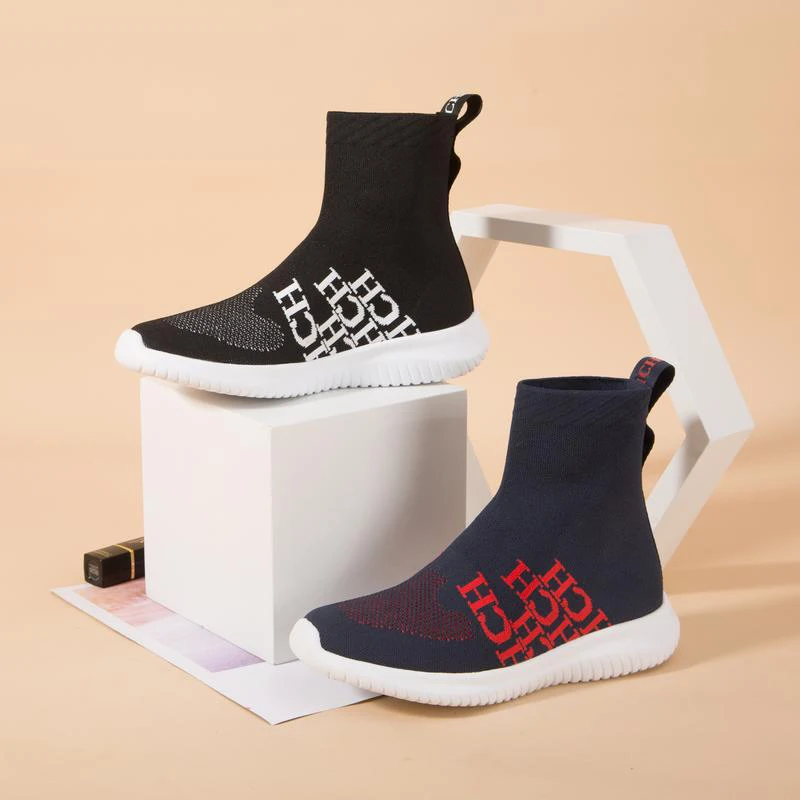 

Женская обувь CHCH, модная простая обувь черного и синего цвета для дам