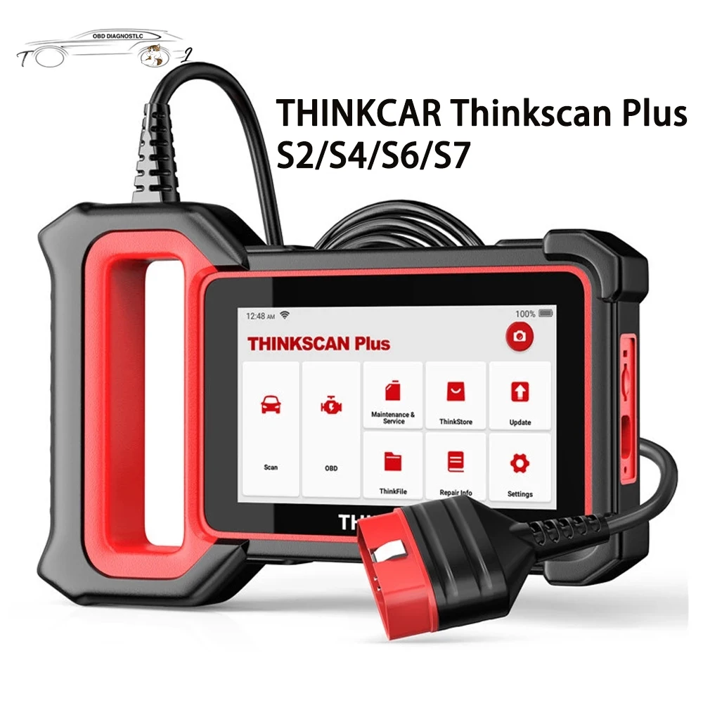 

THINKCAR Thinkscan Plus S2 S4 S6 S7 Профессиональный инструмент для диагностики автомобиля OBD2 считыватель кодов Сканер 28 сбросов сканирование без срока с...