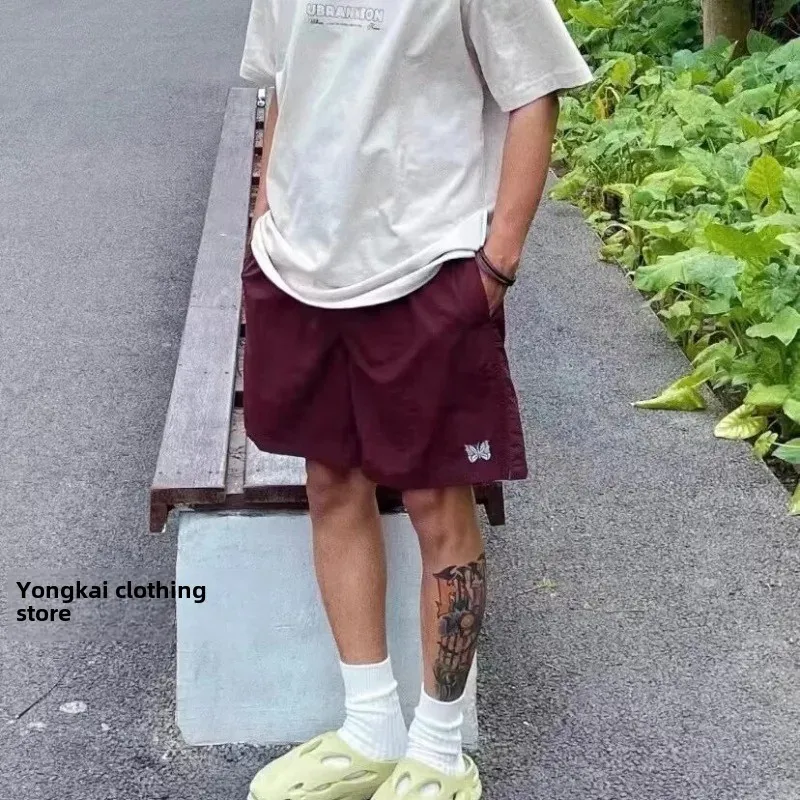 Повседневные шорты с вышивкой в американском стиле мужские быстросохнущие