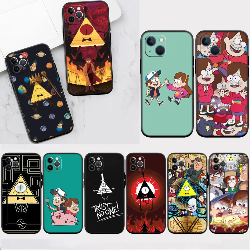 XH12 G-Gravitys F-Falls Soft Silicone Case for iPhone 16 15 14 13 12 11 Pro Max Mini Plus