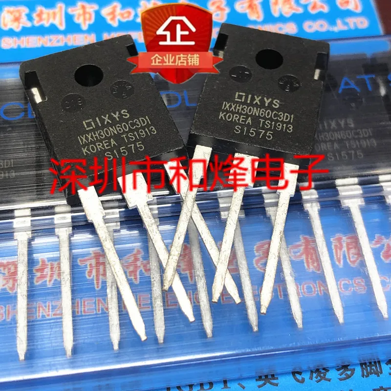 1ШТ IXXH30N60C3D1 TO-247 600V 60A |