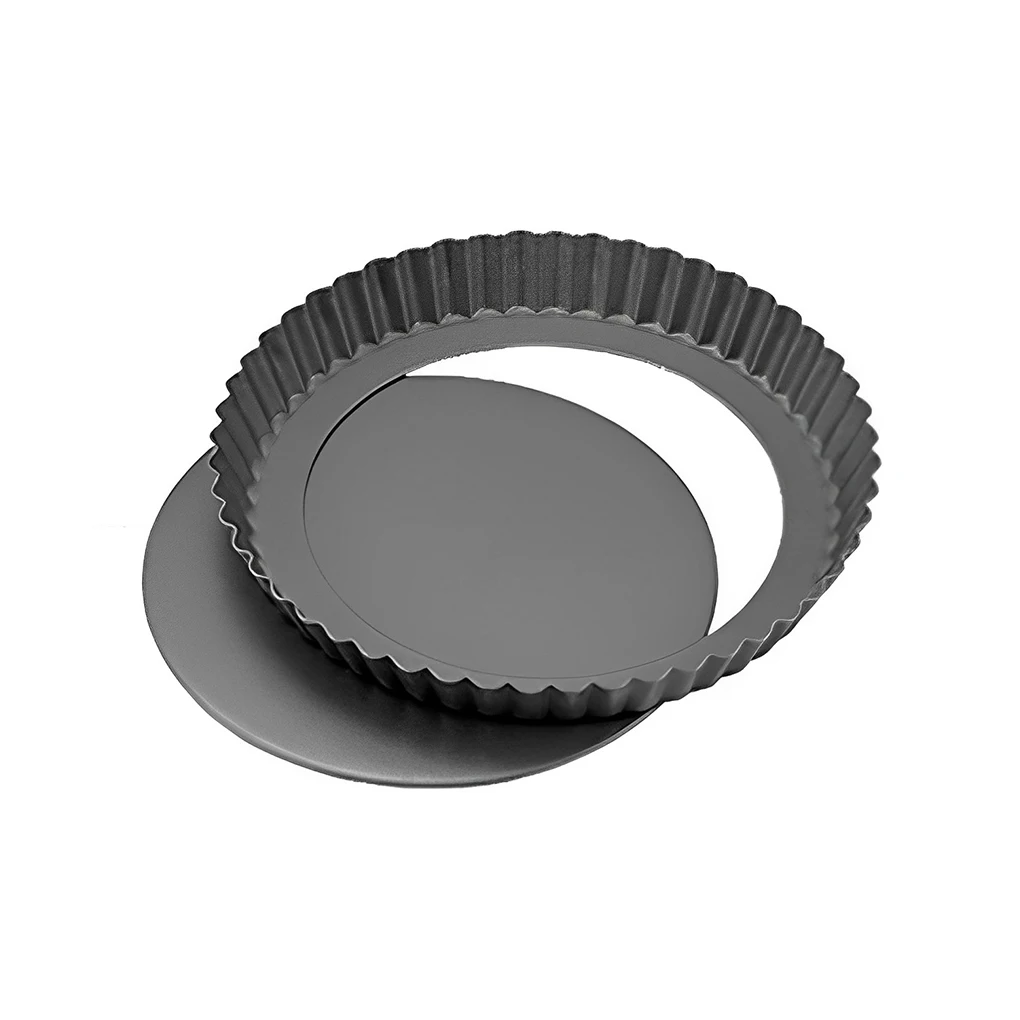 

Форма для фруктов из углеродистой стали, моющаяся многоразовая съемная нижняя форма для домашней кухни, форма для пекарни, формовочный инст...