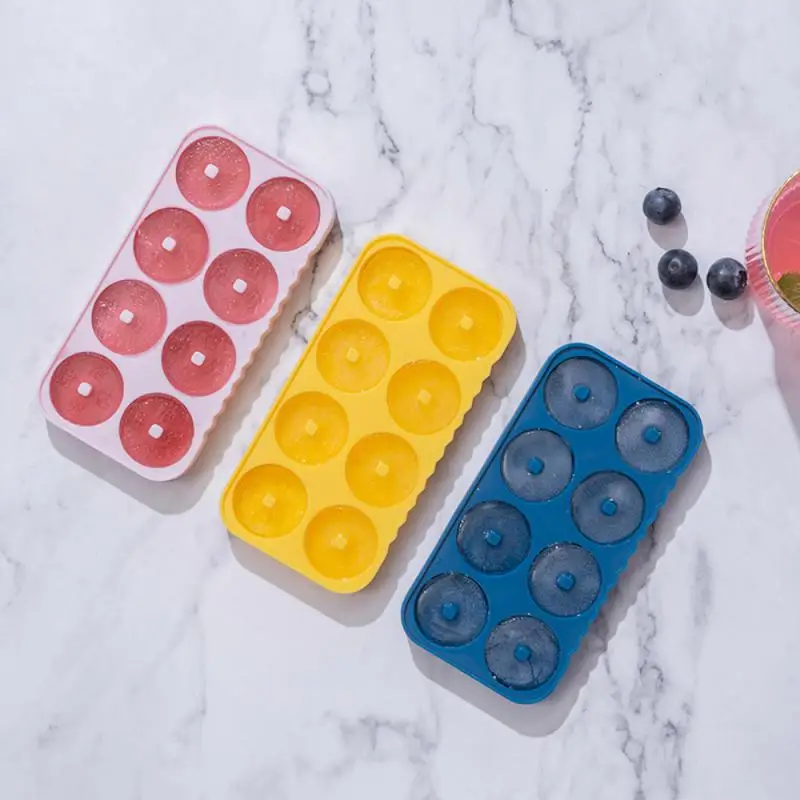 

Reusable Copper Cash Coin Shape Icecube Tray Silicone Icecube Mold With Lids Icecube Maker Kitchen Supplies Bpa Free Flexible