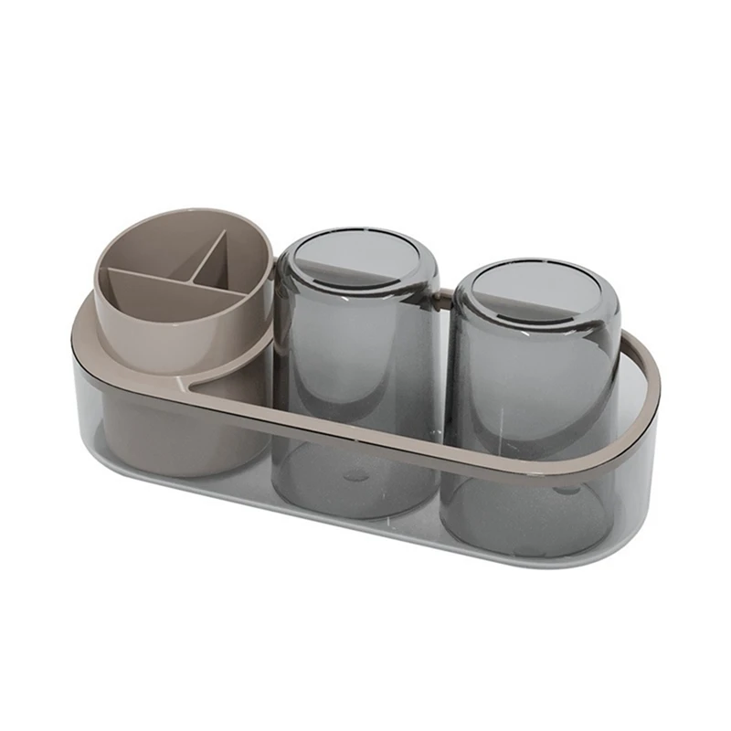 Держатели для зубных щеток пластиковый держатель зубной пасты в ванной набор