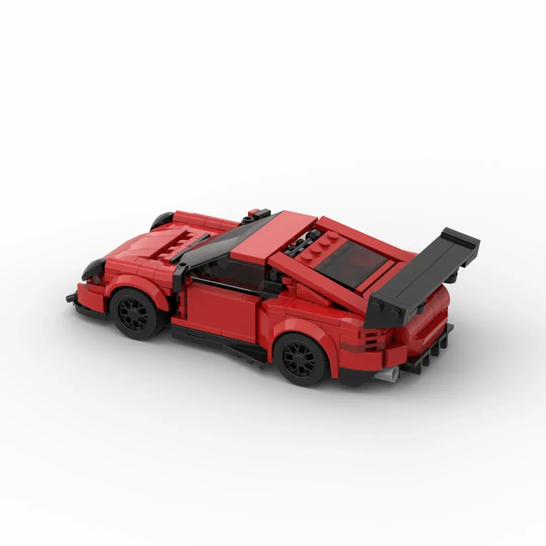 MOC Championed Racing Boy, креативная игрушка-гараж, городской спортивный автомобиль, сделай сам, креативный гаражный суперкар, строительные блоки, игрушка для мальчика, подарок (art.: 3920ccf060e77) - 3920ccf060e77