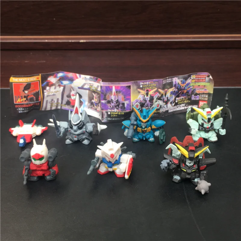 

Bandai внешняя печать SD Gundam SDFC игрушка гачапон Bullet 42 BB Warrior Abian оригинальная Gundam Gang Cannon аниме детская игрушка
