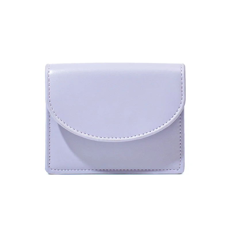 

Fashion Women Wallets Leather Female Purse Mini Hasp Solid Multi-Cards Holder Coin Short Wallets Slim Small Wallet Zipper Hasp