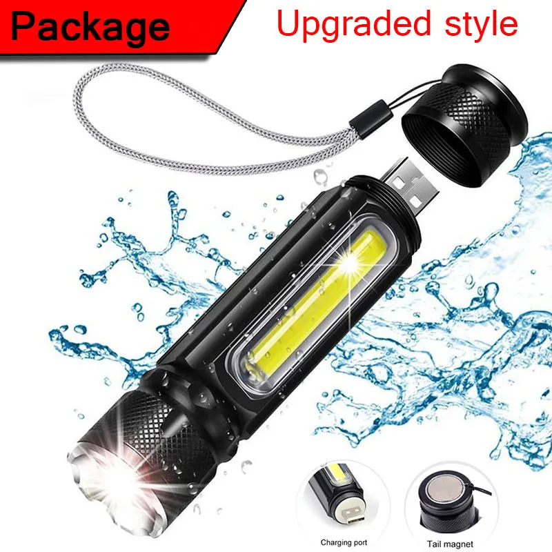 

Перезаряжаемый светодиодный фонарик T6