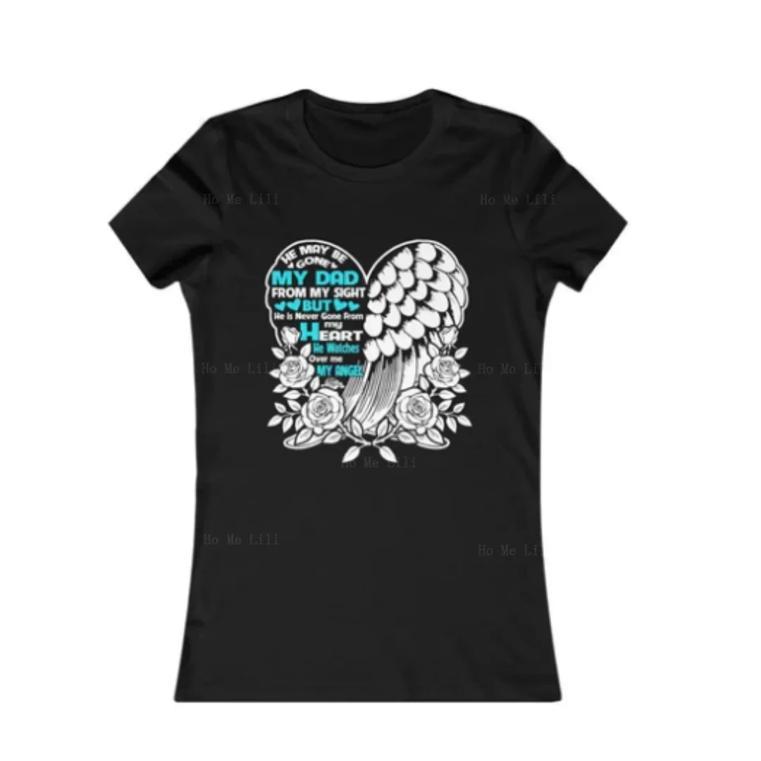 Женская футболка с коротким рукавом из 100% хлопка