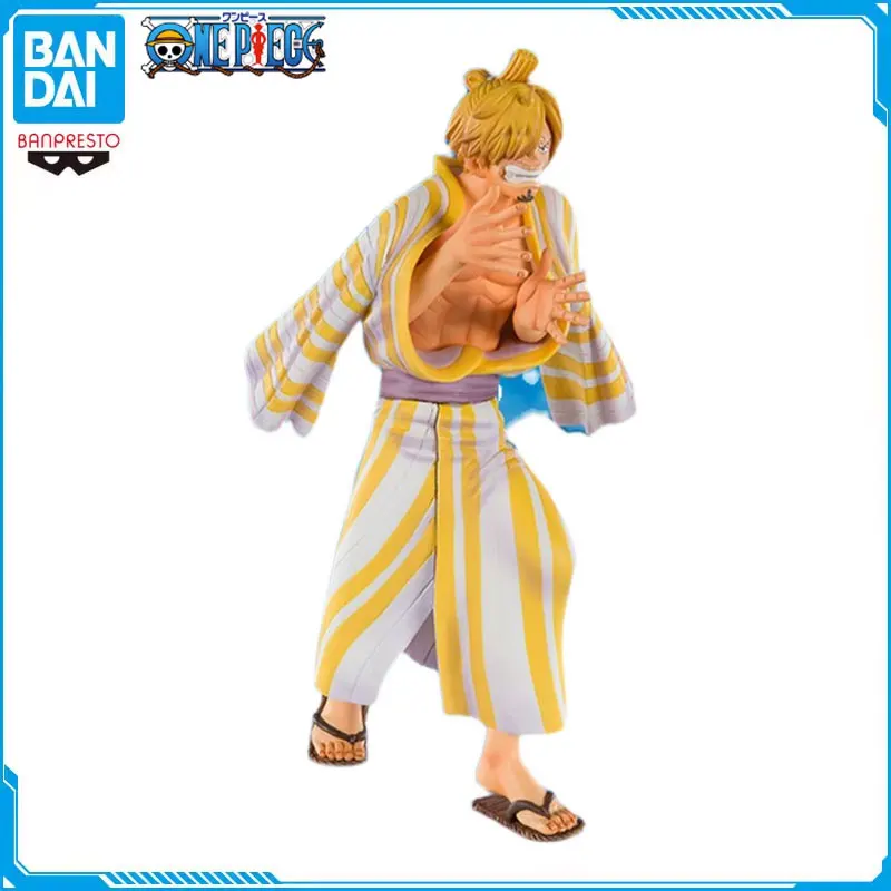

Genuine Bandai Fiquarts ZERO One Piece Sangorou Wano Country Yamato Anime Action PVC Figure Complete Model Collectibles Gift