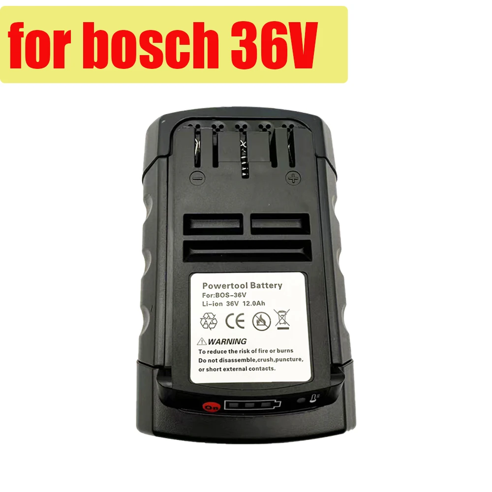 Фото Модернизированная версия для аккумулятора Bosch 36 В 12000 мАч BAT4030 BAT4040 BAT4050 BTA4060 литий-ионный аккумулятор     №5