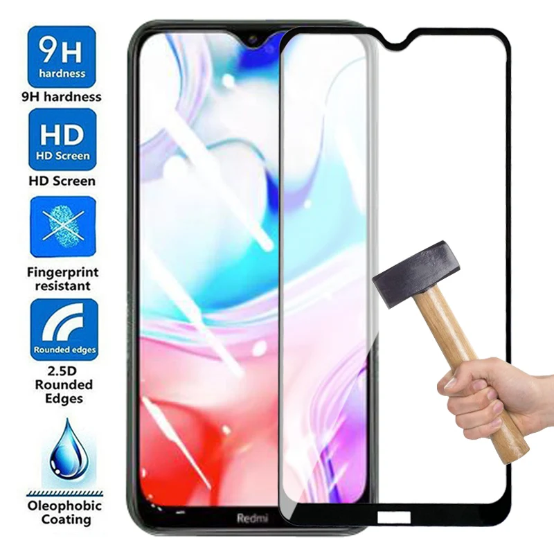 Защитное стекло, закаленное стекло для Xiaomi Redmi 8/8A/9/9A/9C/10A/10C