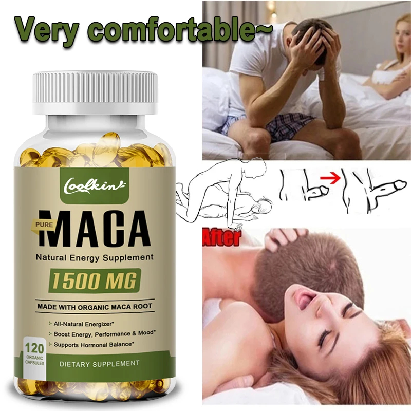 

Капсулы корня Маки против усталости, поддерживают Естественное здоровье, повышают энергию, желание, производительность и настроение