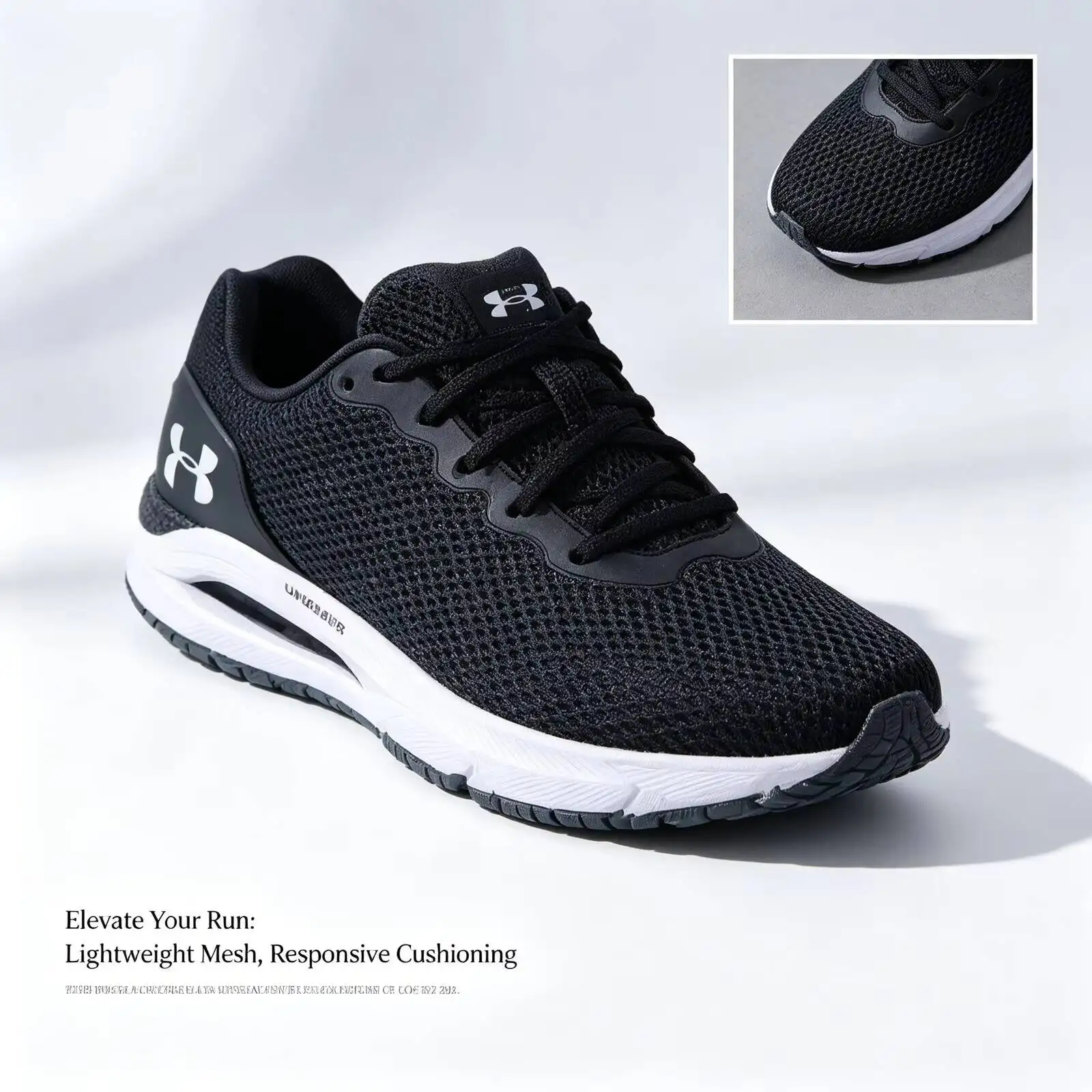 Фото Женские кроссовки Under Armour UA HOVR Sonic 4 CN для фитнеса и тренировок с амортизацией, модель 3025225-001 (2026 год) №3