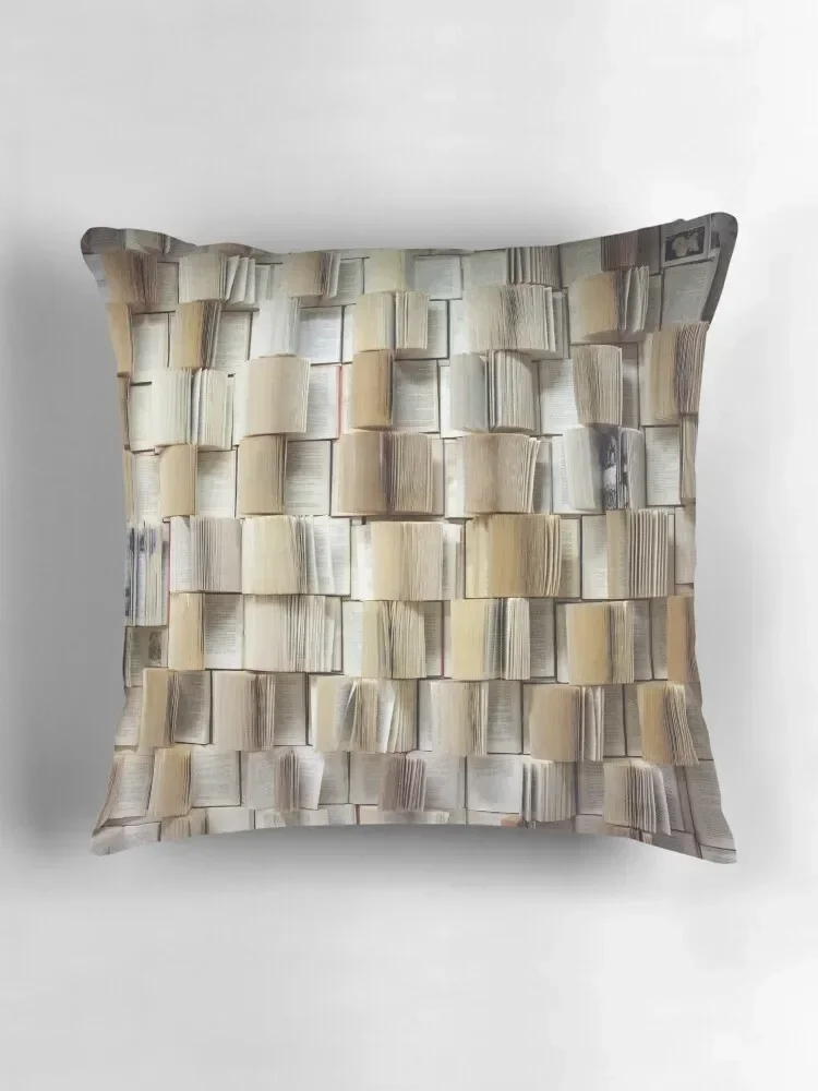 Открытые книги библиотека книжный червь чтение подушка наволочки наволочка