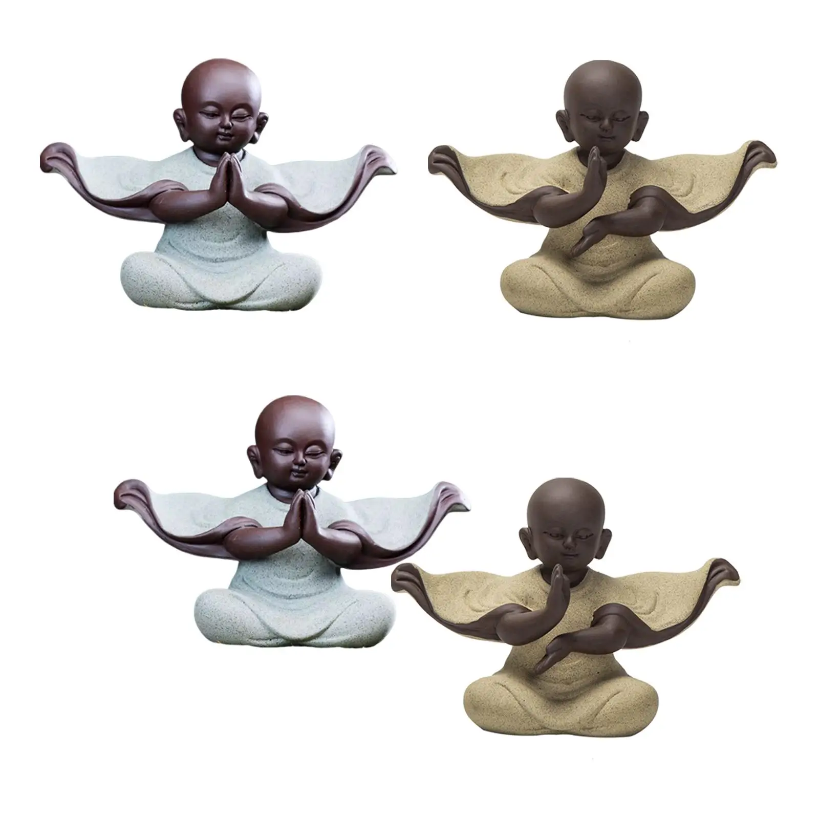 

Статуя Будды монахи скульптура буддистская фигурка монаха для гостиной автомобиля