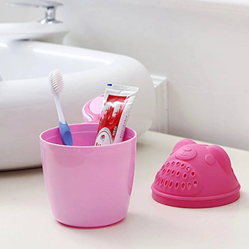 

Cartoon Baby Bath Waterfall Rinser Kids Shampoo Rinse Cup Bath Shower Washing for Head Cup Children Bathing Baby Shower Plastic