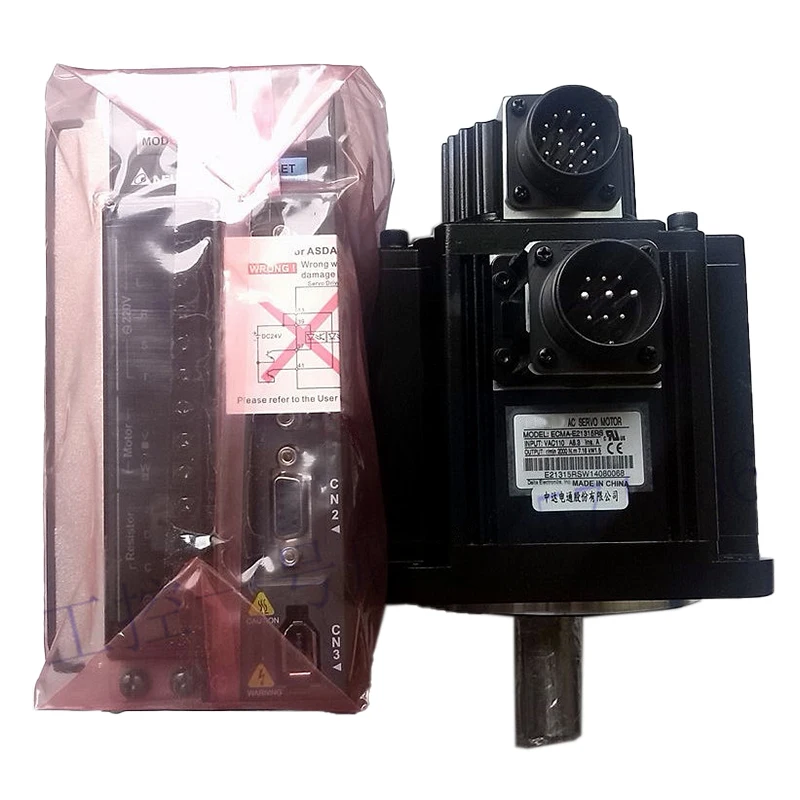 

Tier: High Potential Seller Warranty 2 Years AC Servo Motor Drive Kit 1.5KW 7.16NM 2000rpm NEMA42 ASD-B2-1521-B + ECMA-E21315RS