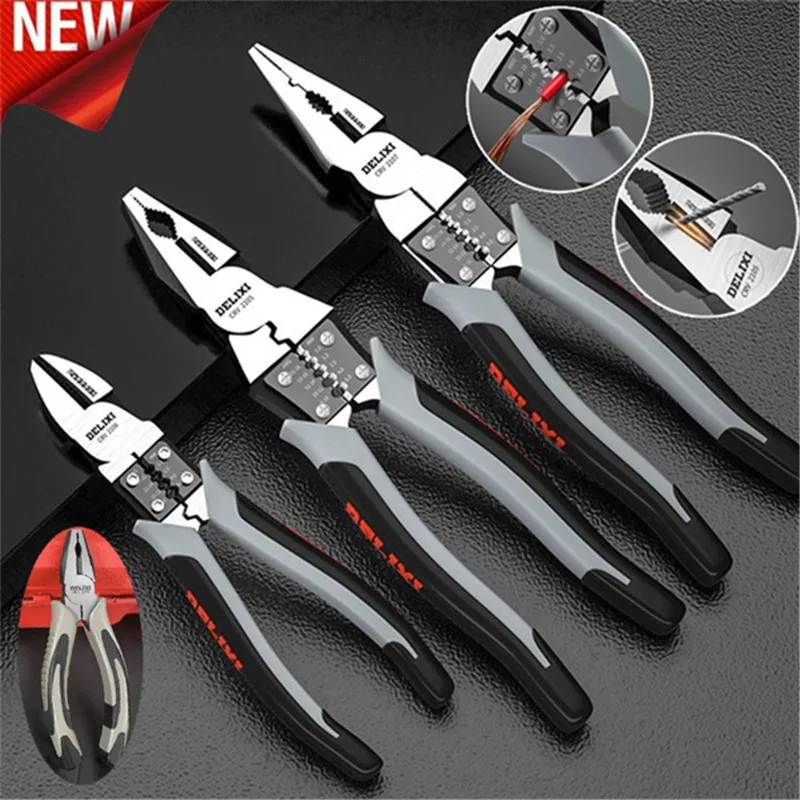 

6/7/9 Inch Multifunctional Universal Diagonal Pliers Needle Nose Pliers Hardware Tools Universal Wire Cutters Electrician