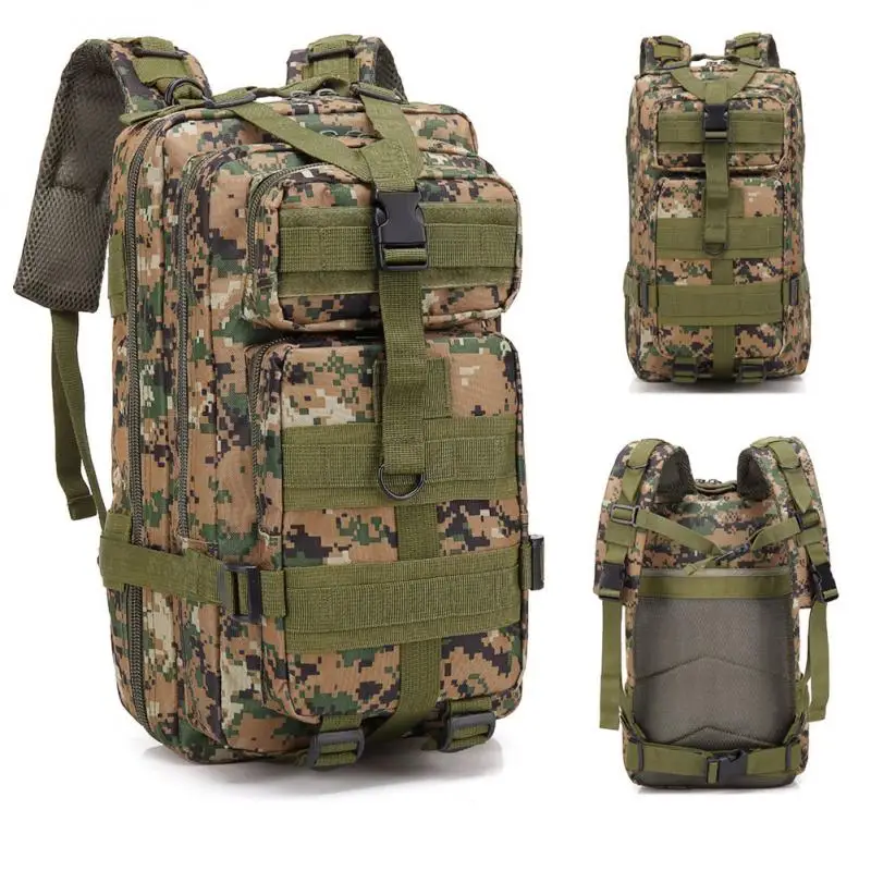 30L/20L Waterproof Military Tactical Assault Backpack Outdoor 3P Trekking Rucksacks Camouflage Men Hunting Camping Hiking Bag