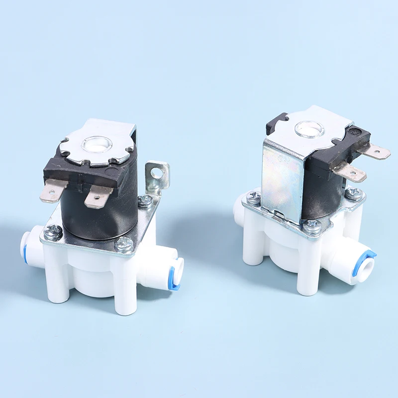 

2-point Male Thread Solenoid Valve AC 220V DC 12V 24V Water Control Valve Controller Switch Normally closed normally open