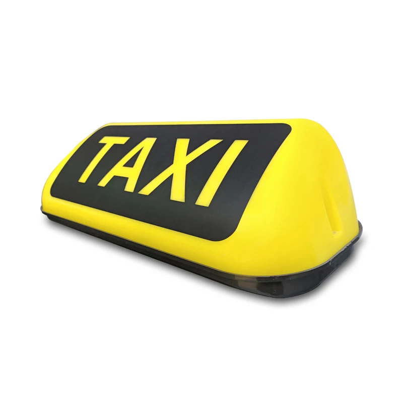

Factory price yellow cab car roof light taxi top signs with strong magnets
