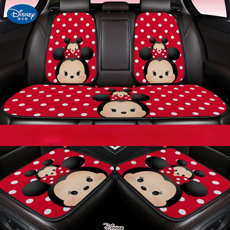 

Cute Car Seat Cushion Breathable Backrest Four Seasons Universal Accessories Seat Cushion Seat Covers for Cars for Women Girl