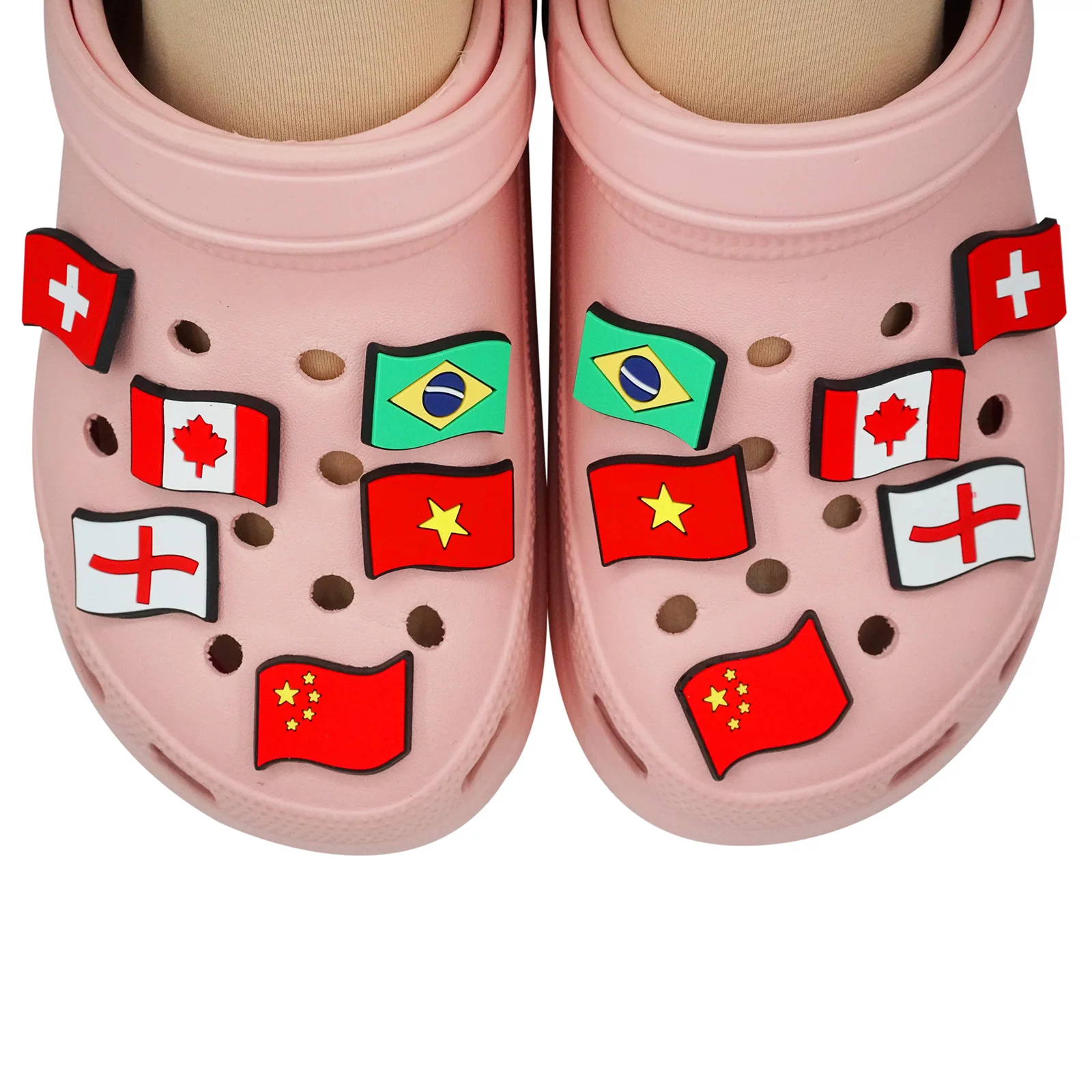 1 шт. подвеска с национальным флагом Канада Китай Англия Бразилия Вьетнам