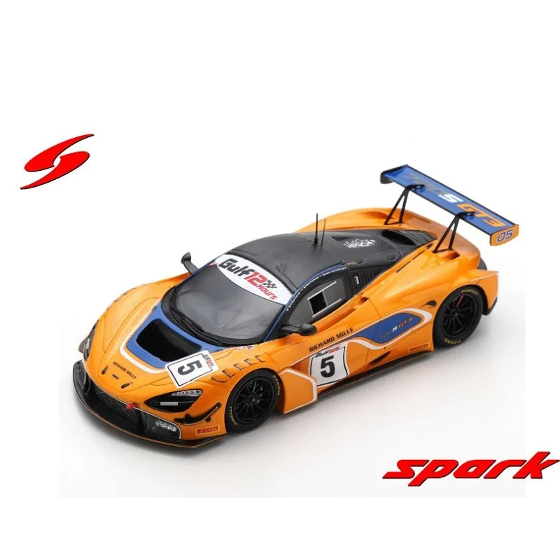 

Spark 1:64 Mclaren 720 S GT3 2019 Presentation Orange Diecast Model Car