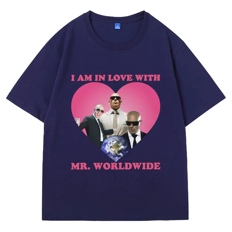 Mr Pitbull Worldwide Been There Done That T Shirt Funny Meme Graphic T-shirts Men Women's Fashion Retro Oversized Short Sleeves
