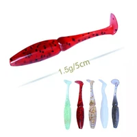 clearance 10pcsbag artificial fish lure 1 5g 5cm soft lure japan shad lure worm swimbait jig head silicon rubber fish b398