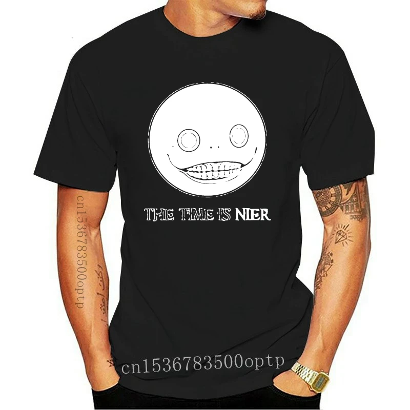 

Camiseta sin etiqueta de Nier Automata, camisa popular de T-Shirt2021, primavera y verano, nueva