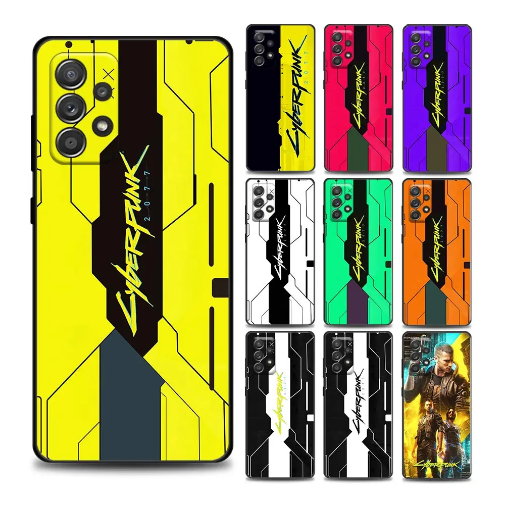 

Phone Case for Samsung A01 A02 S A03s A11 A12 A21s A32 5G A41 A72 5G A52s 5G A91 S Soft SiliconeHot Game C-Cyberpunkes