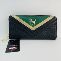 disney marvel avengers loki new womens wallet fashion mens clutch multi card slot large capacity mens and womens coin purse