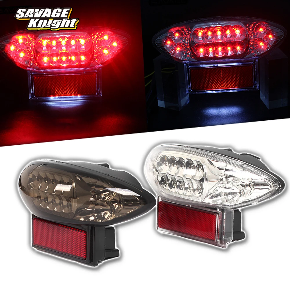 

For SUZUKI GSX1300R HAYABUSA 1999 2007 GSX 750 F 2006 1998 600F Integrated LED Tail Light Turn Signals Blinker GSX600F GSX750F