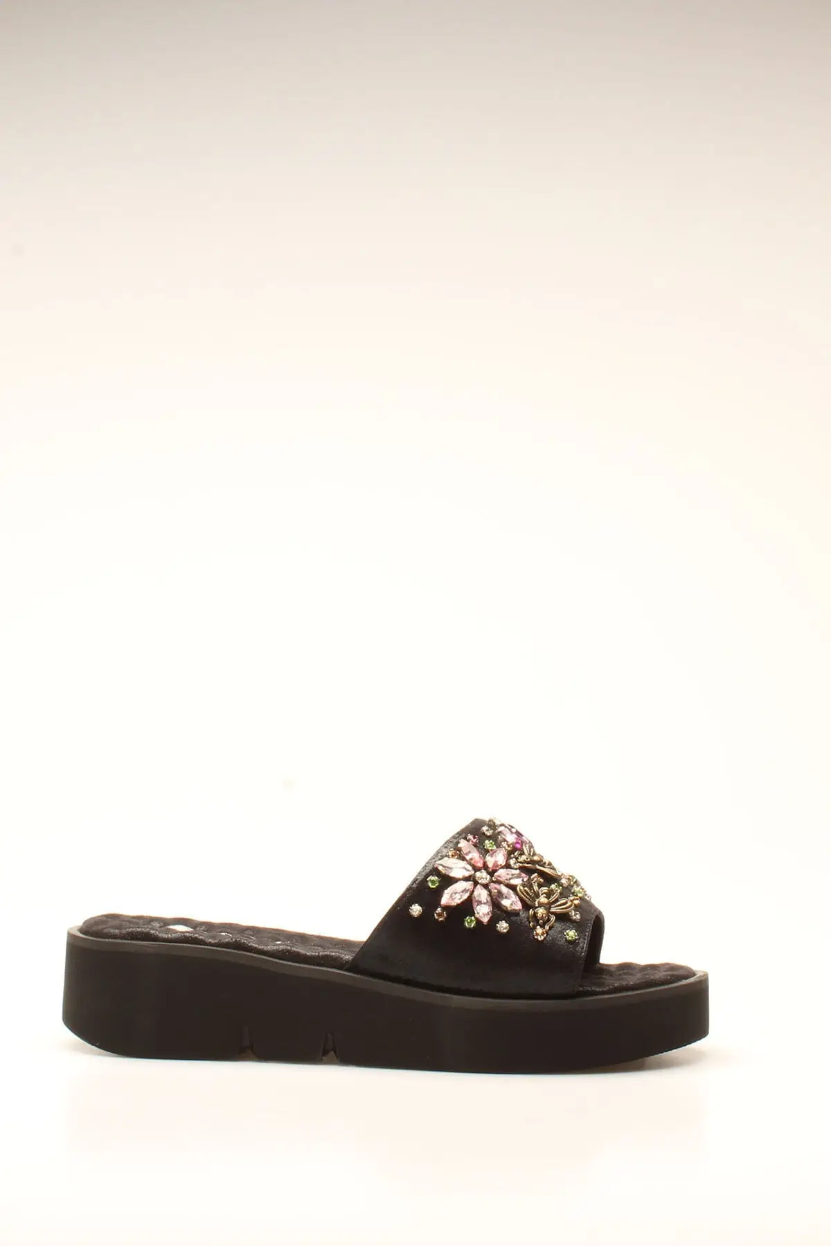 

Fashion Style Black Sultan Women's Slippers Sandals And Slippers
