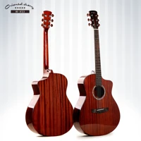 all solid 41 inch mahogany guitar acoustic high end fingerboard china wholesale price oriental cherry w xs3