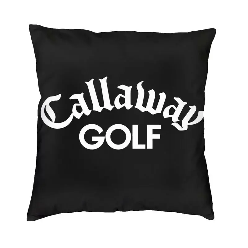 

Luxury Golf Logo Cushion Cover 40x40 Velvet Pillow Case for Car Square Pillowcase Decoration