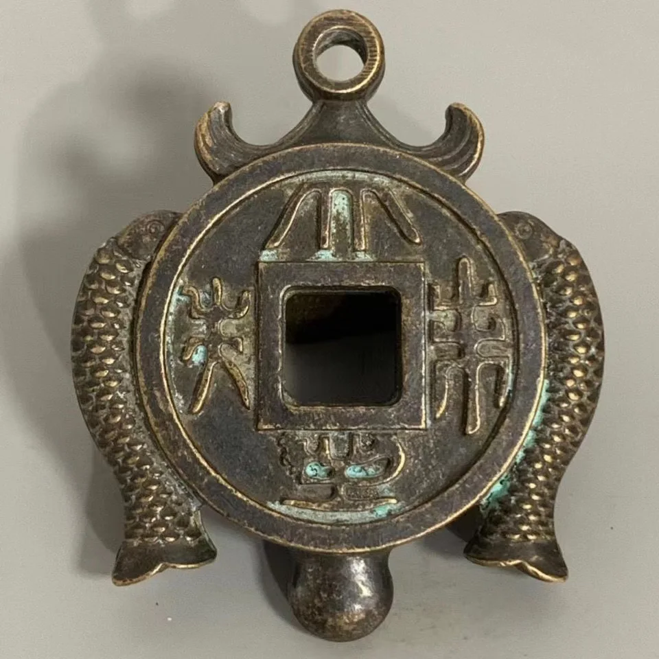 Медные монеты рыбы знаменитые медные десять императоров призраки из чистой меди