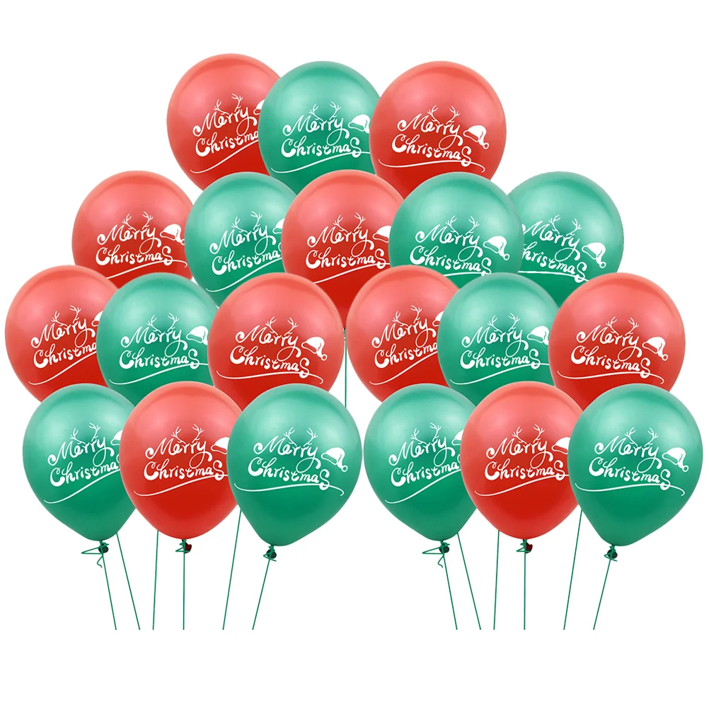 

Christmas Balloons Party Balloon Latex Holiday Mylar Aluminum Merry Decorations Decoration Supplies Helium