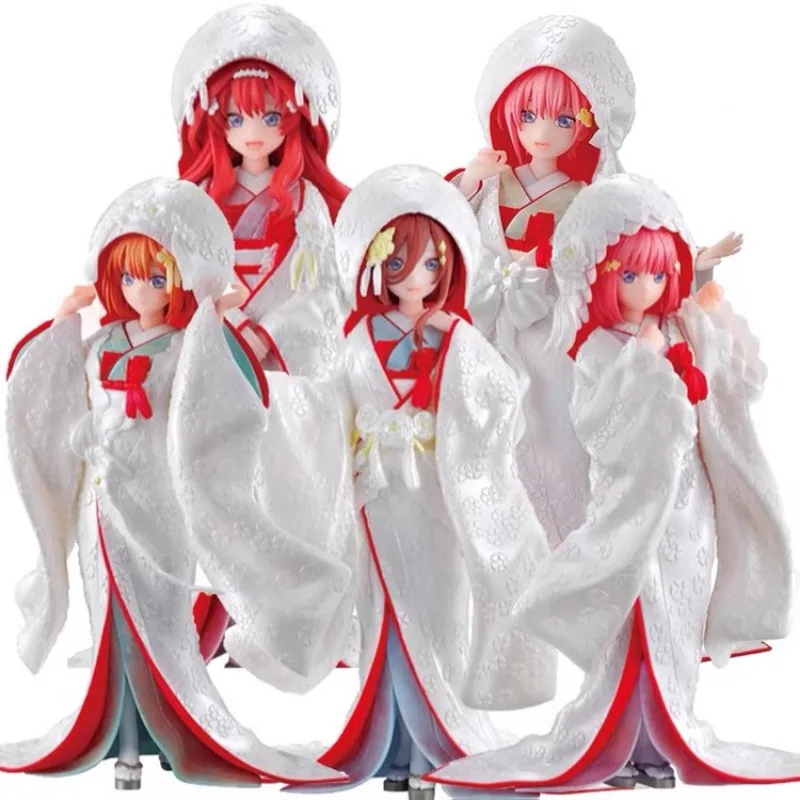 Оригинальные игрушки BANDAI Spirit Ichiban KUJI Nakano Ichika Nino Miku Yotsuba Itsuki 18 см