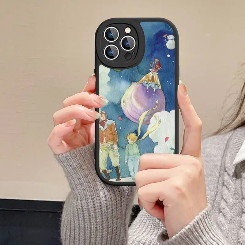 Art Little Prince Phone Case Hard Leather For iPhone 14 13 12 Mini 11 14 Pro Max Xs X Xr 7 8 Plus