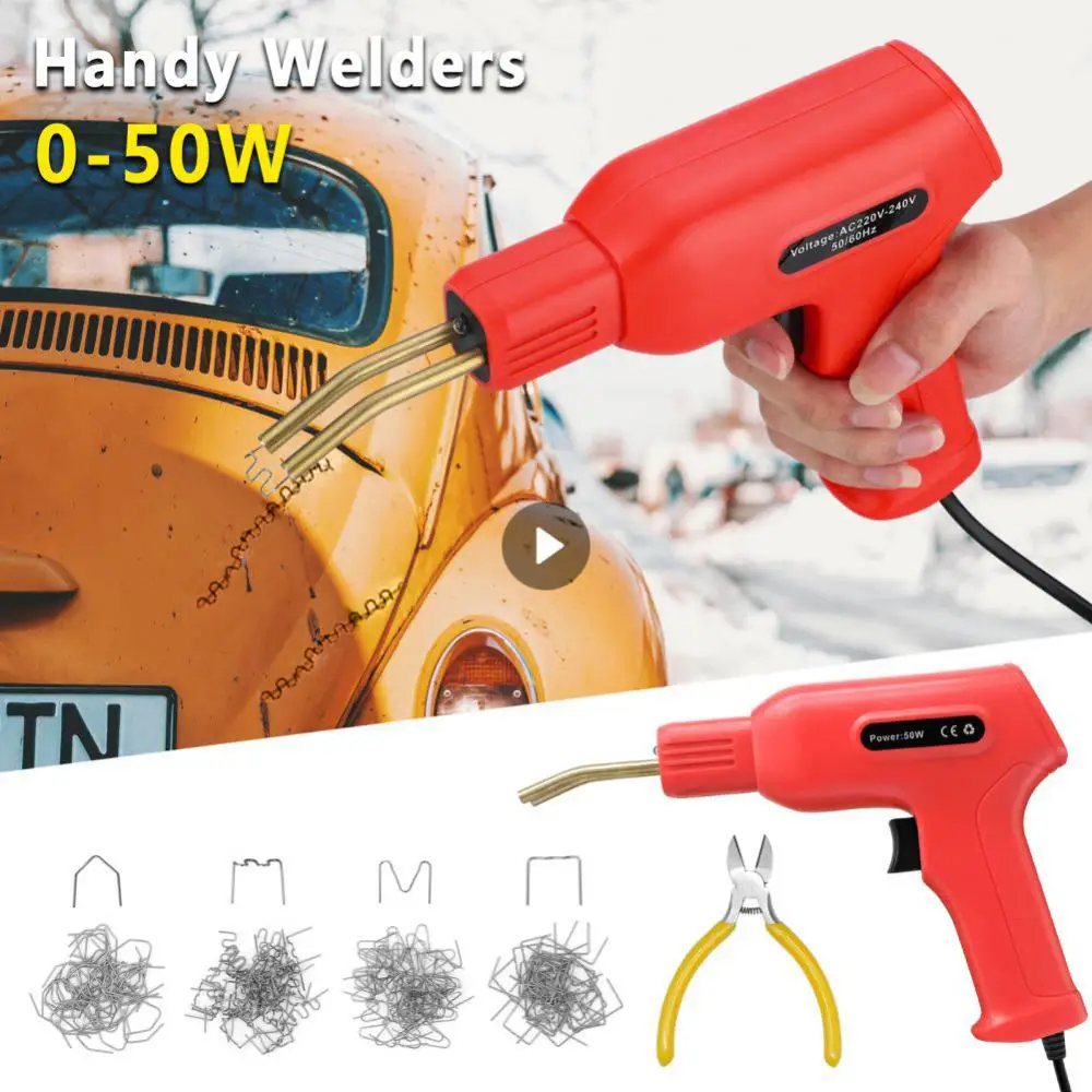 

Plastic Welder Gun Hot Stapler Welding Machine Soldering Iron For Plastic Staple PVC Repairing Machine Car Bumper Repair Tools
