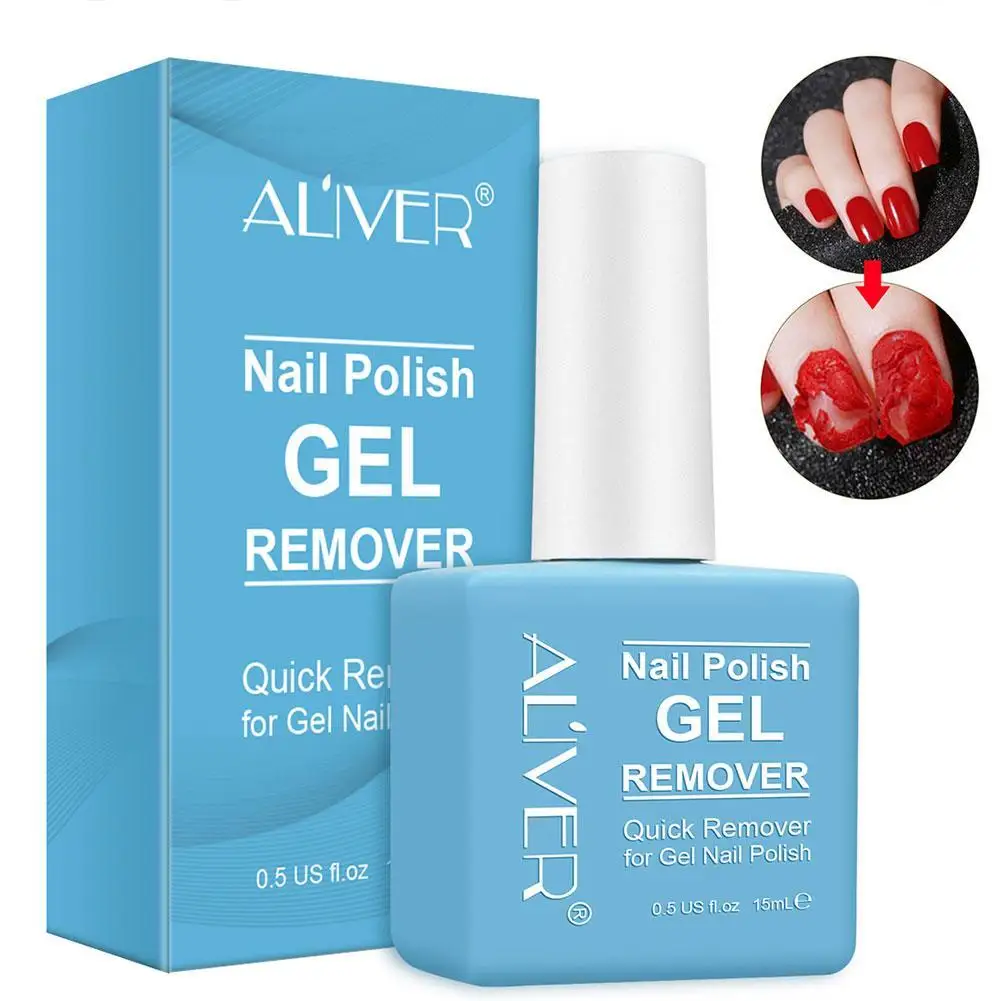 

15ml Nail Polish Remover Magic Burst Art Nail Remover Nail Gel Safe Quick Polish Sticky Cleanser Nail Non-irritating Soak