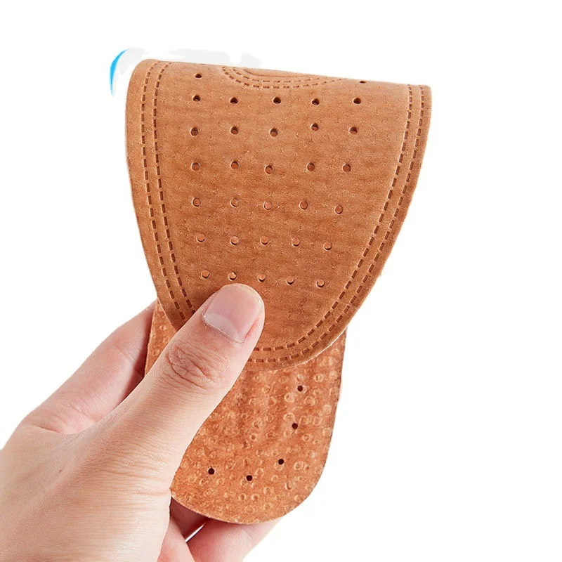 Кожаные Деловые стельки для плоскостопия дышащие и впитывающие пот обуви