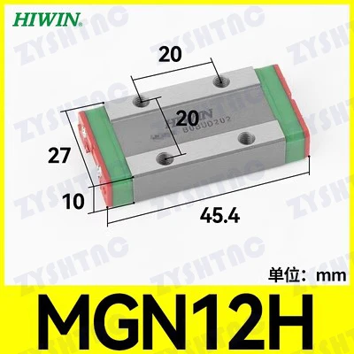 

Оригинальные направляющие HIWIN MGN7/9/12/15H