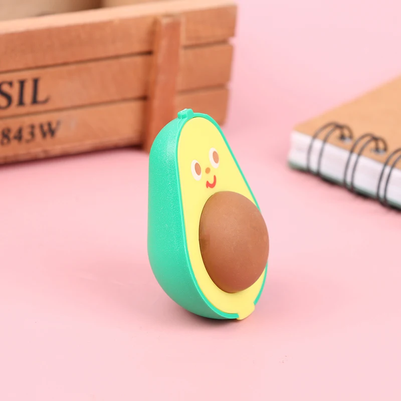 

Avocado Cute Pencil Sharpener And Eraser Student Pencil Sharpener Eraser Rubber Children Stationery Gifts