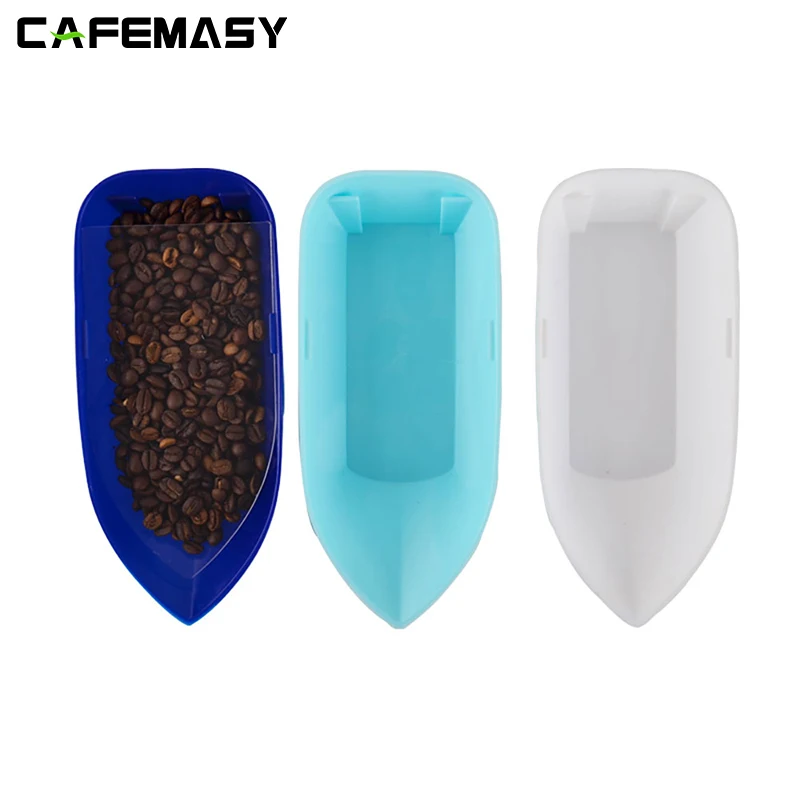 

6PCS Coffee Beans Tray Reusable Plastic Display Plate Kitchen Tool Coffee Beans Dose Trays Coffee Ware Coffee Bean Scoop Shovel